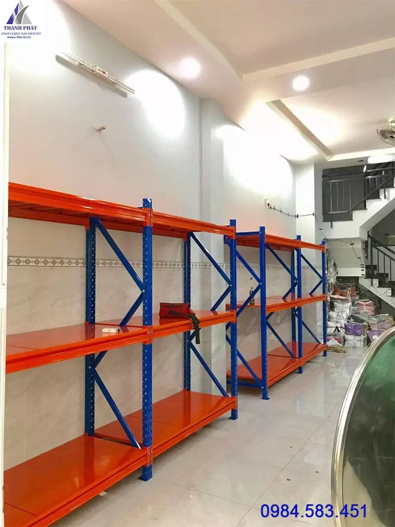 giá kệ sắt trung tải 3 tầng