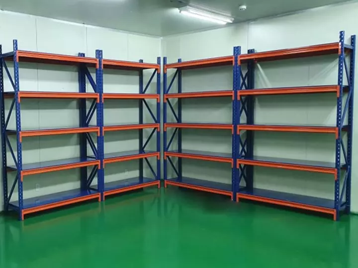 Kệ sắt trung tải 5 tầng mâm C200cmxR60cmxD150cm