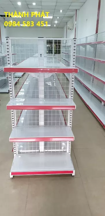 Giá kệ trưng bày hàng siêu thị
