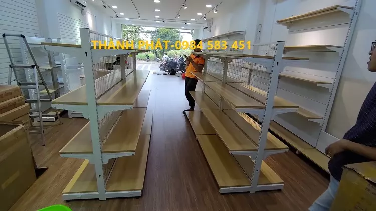 Mẫu kệ trưng bày thực phẩm đẹp nhất hiện nay