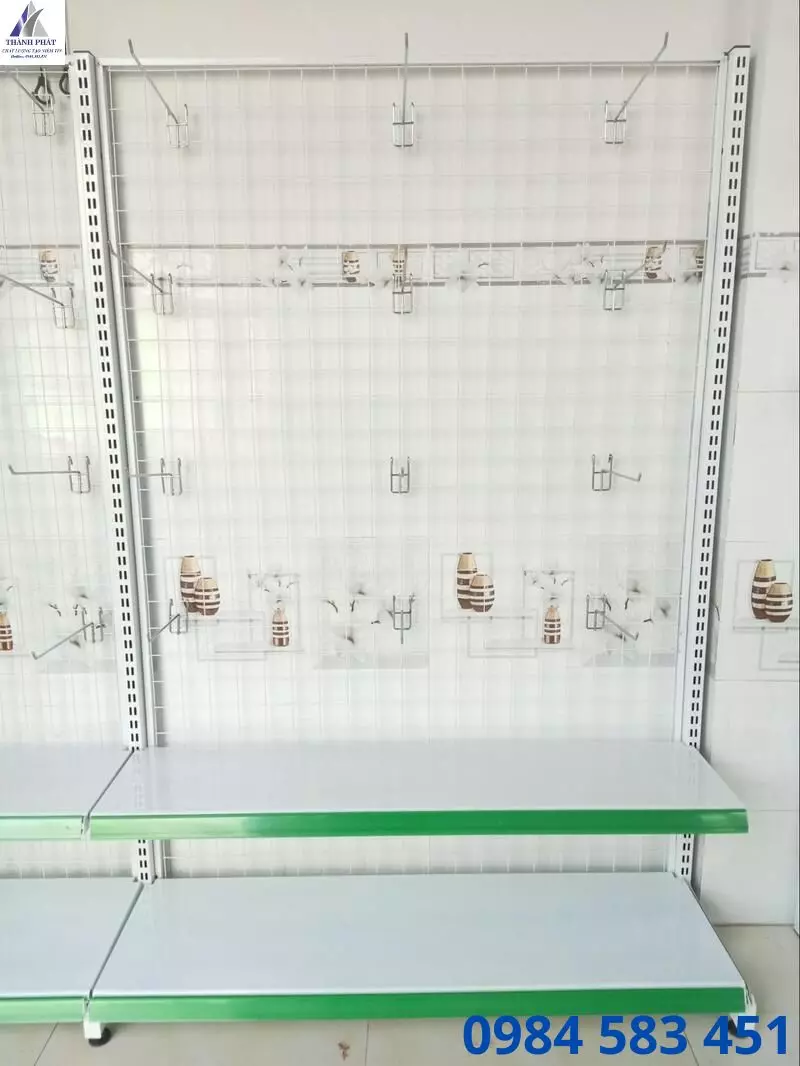 kệ siêu thị móc treo gia lai