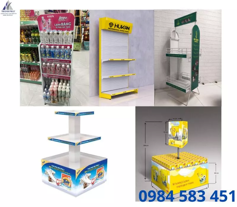 kệ siêu thị quảng cáo gia lai