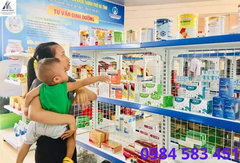 kệ thuốc tây gia lai