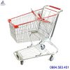 xe đẩy siêu thị 2 tầng 100L