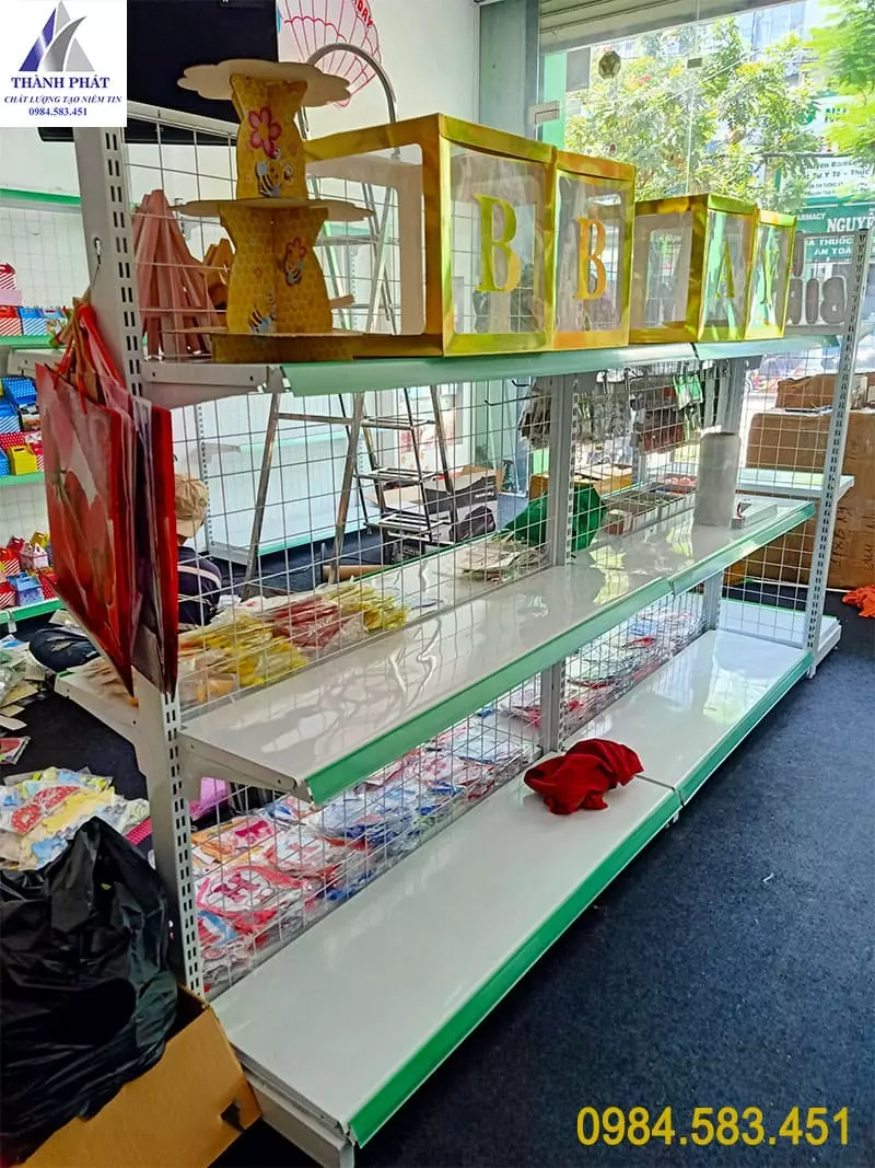 giá kệ siêu thị tại phú yên