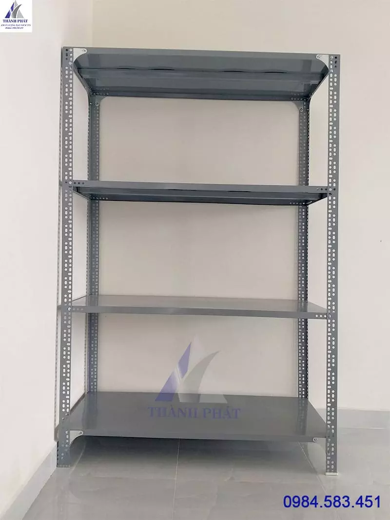 giá kệ v lỗ 4 tầng dài 150cm