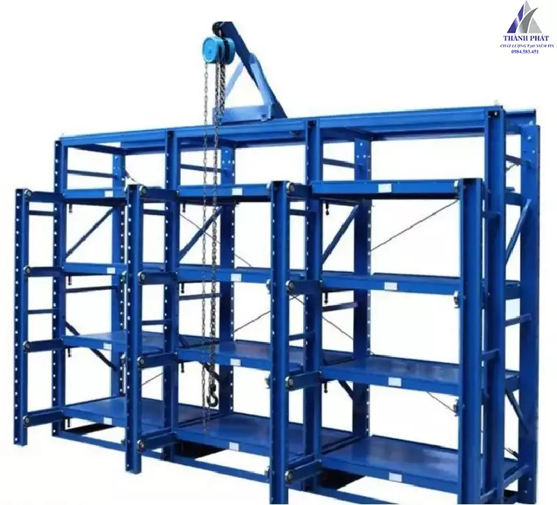 kệ sắt kho hàng bình định