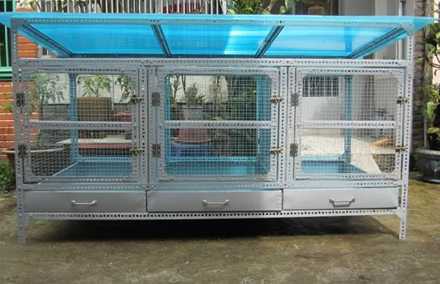 Các bước làm chuồng gà bằng sắt v lỗ đơn giản