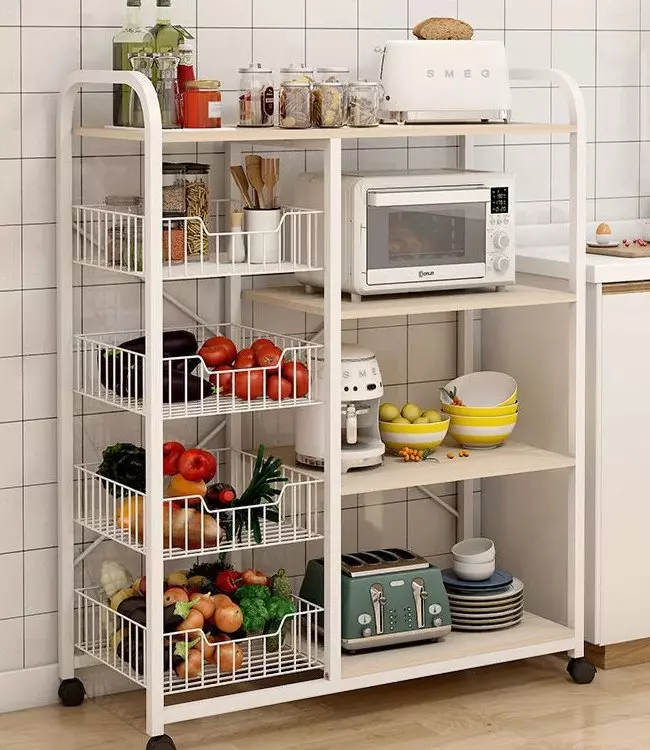 Những ưu điểm khi sử dụng Kệ sắt để đồ nhà bếp đa năng