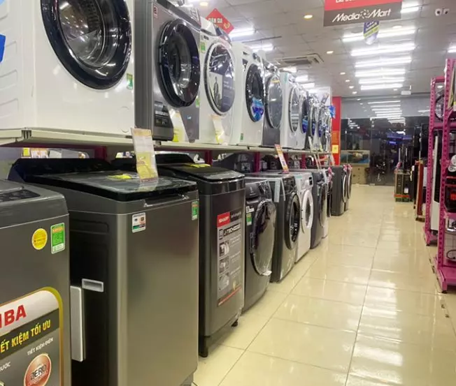 Kệ trưng bày đồ dùng điện lạnh là gì?